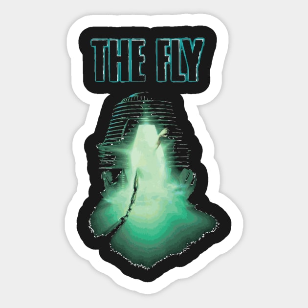 the fly Sticker by horrorshirt